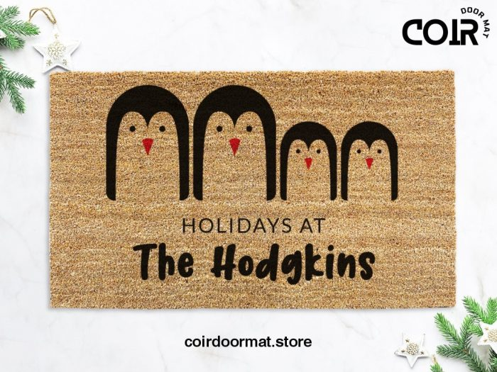 Holiday Coir Doormat